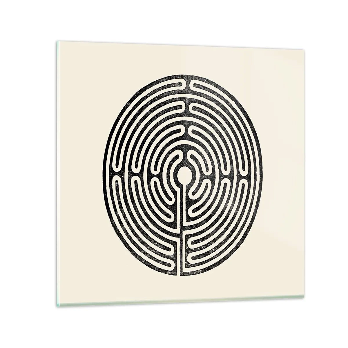 Tablou pe sticlă - Ordine secretă - 50x50 cm