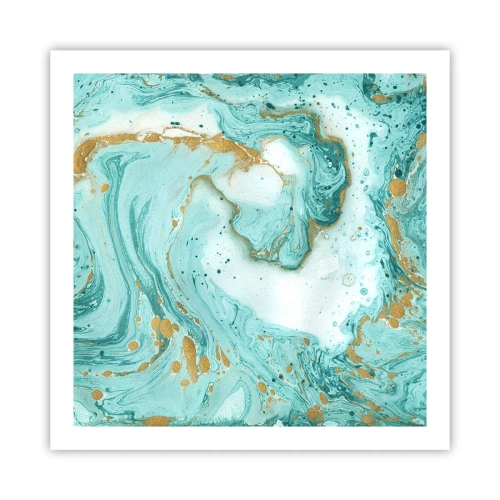 Poster - Sub marele val al perioadei Edo - 60x60 cm