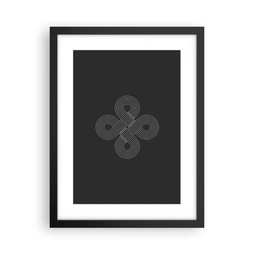 Poster în ramă neagră - În spirit celtic - 30x40 cm