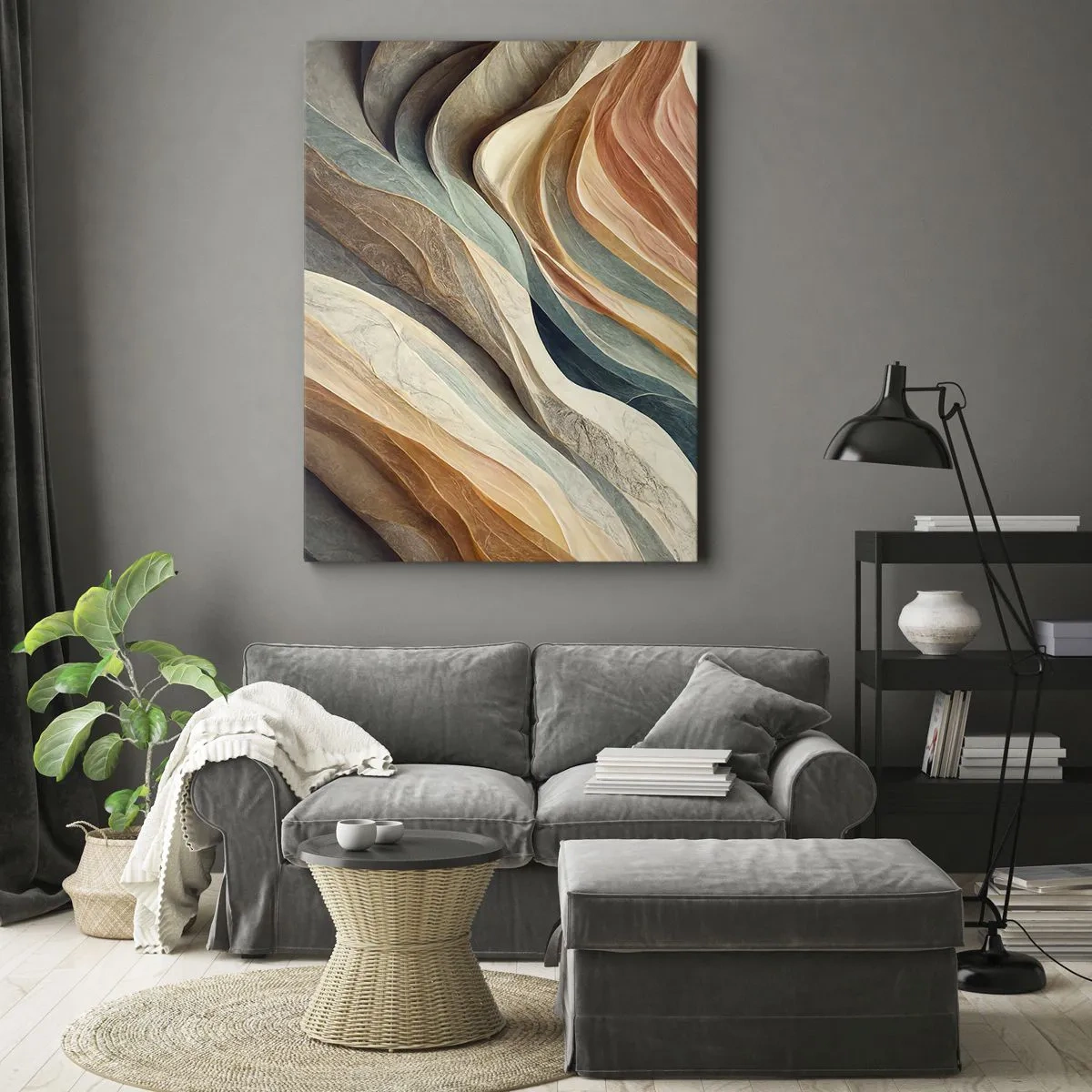 Tablou pe pânză - Momentul dinaintea schimbării - 50x70 cm