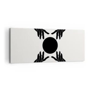 Tablou pe pânză - Semnul secret - 100x40 cm