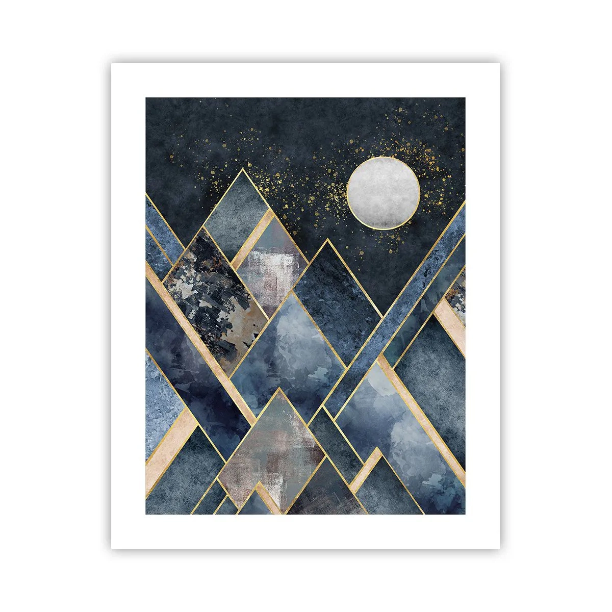 Poster - Peisaj geometric - 40x50 cm