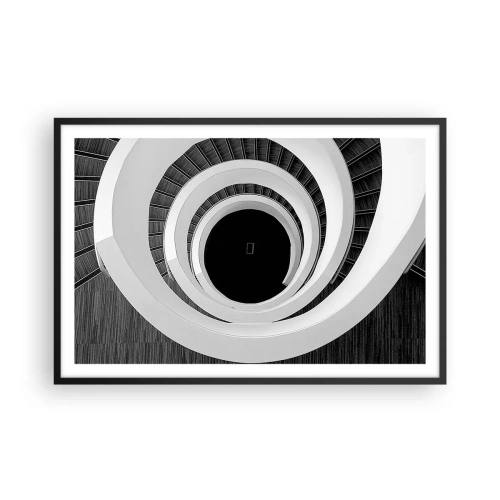 Poster în ramă neagră - Până la miez - 91x61 cm