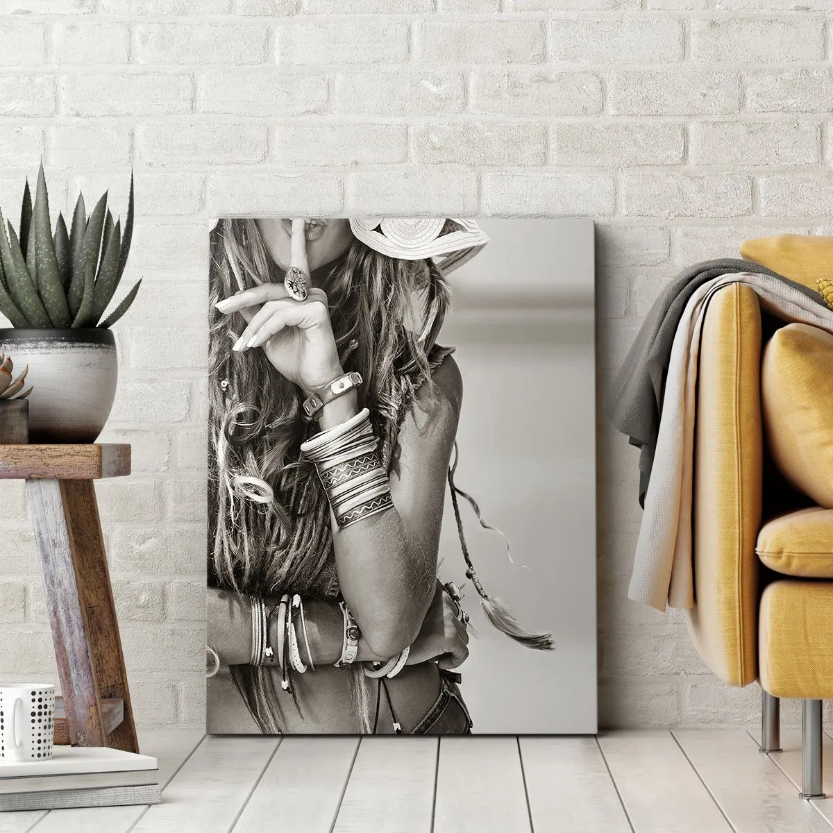 Tablou pe pânză - Ca o fată - 55x100 cm