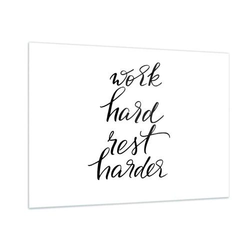 Tablou pe sticlă - Echilibrul vieții - 100x70 cm