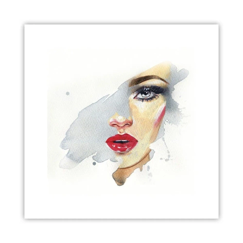 Poster - Reflecție într-o picătură de apă - 30x30 cm