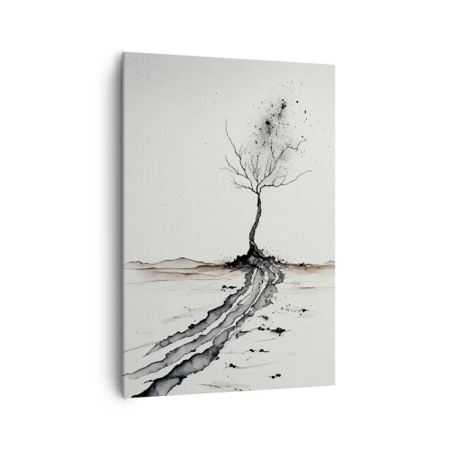 Tablou pe pânză - Melancolie de iarnă - 70x100 cm