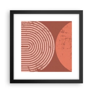 Poster în ramă neagră - Relație strânsă - 30x30 cm