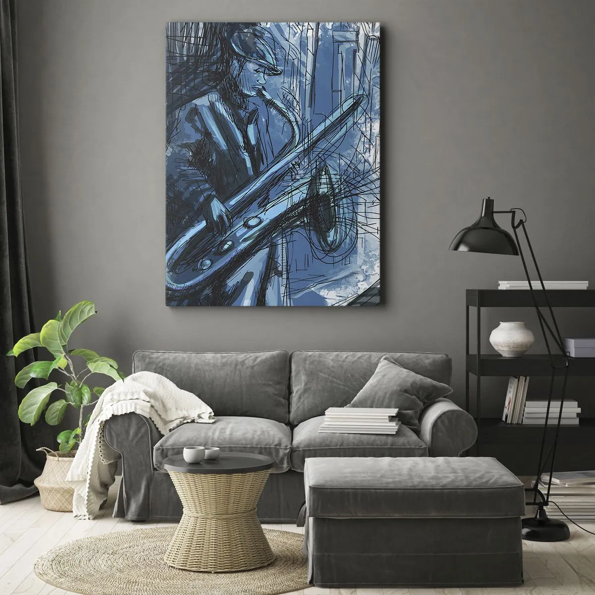 Tablou pe pânză - Rapsodie urbană - 50x70 cm