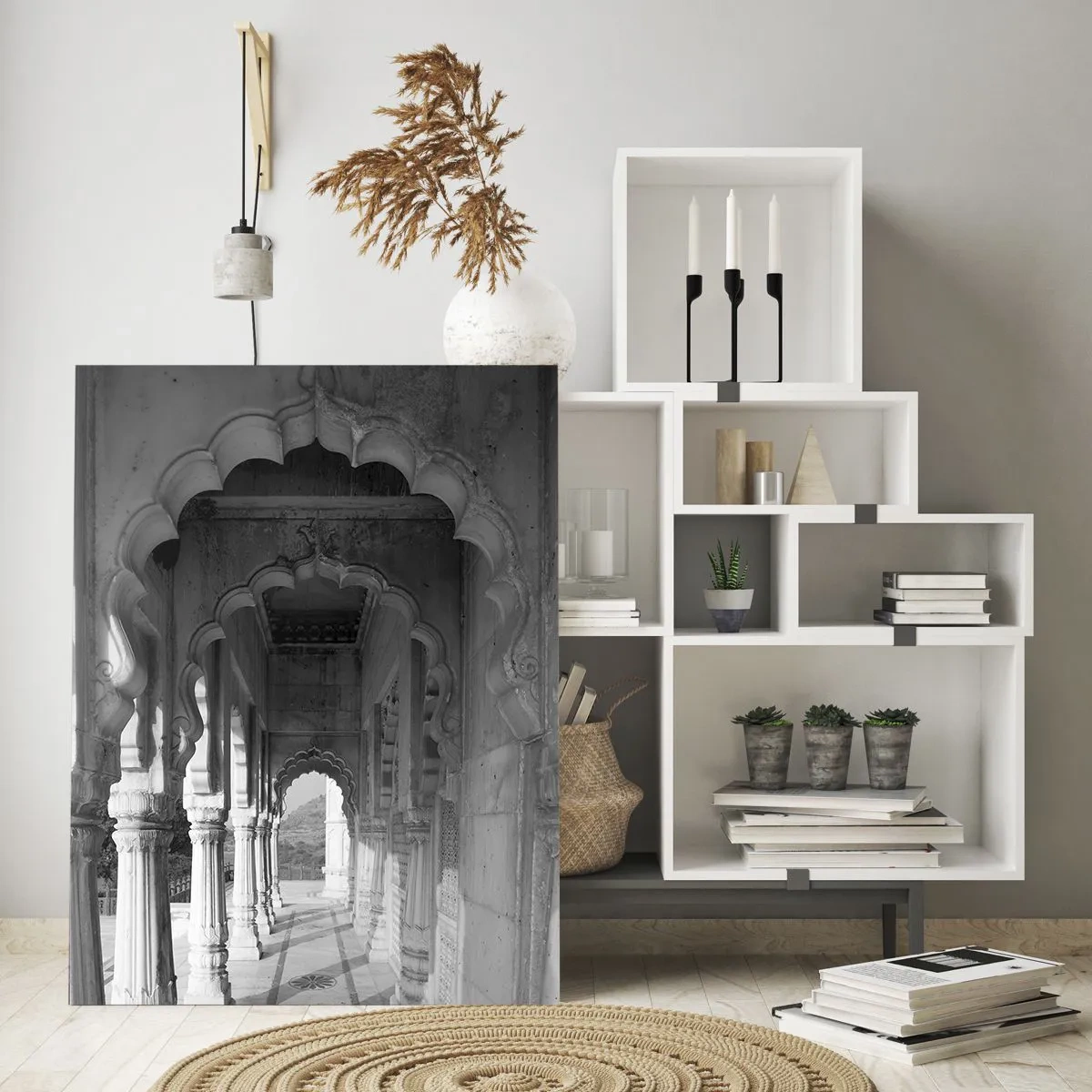 Tablou pe sticlă - Aici se întâmplă poveștile orientale - 80x120 cm