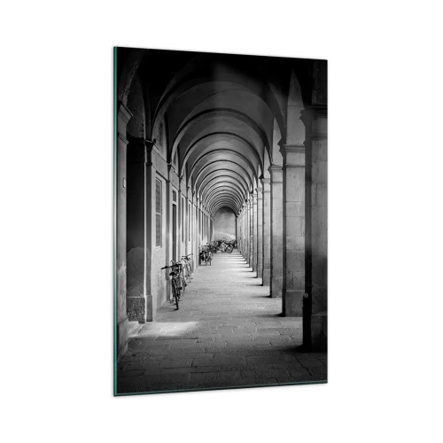 Tablou pe sticlă - Sub arcade - 80x120 cm