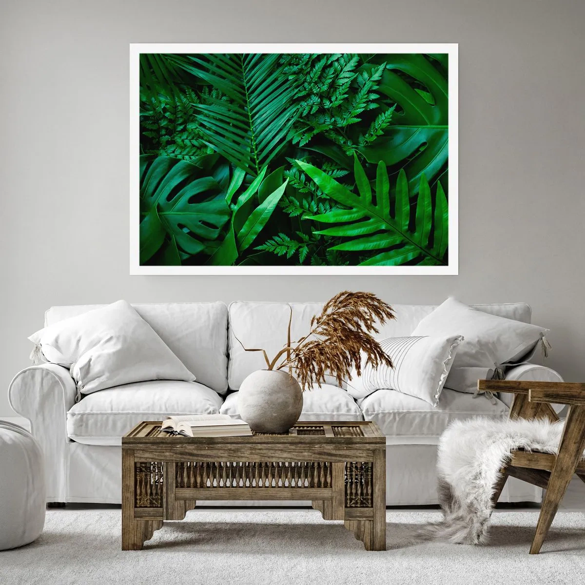 Poster - Înfășurate în verde - 50x40 cm