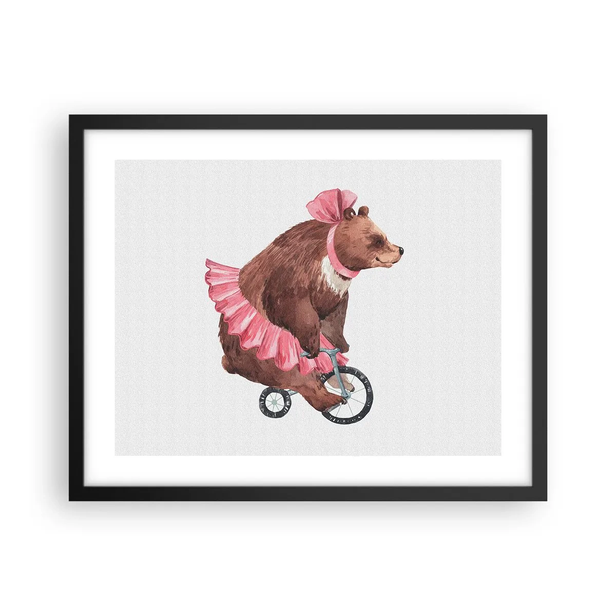 Poster în ramă neagră - Ce circ! - 50x40 cm