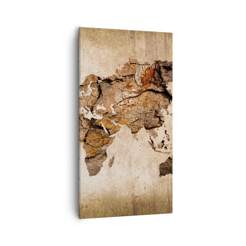 Tablou pe pânză - Descoperirea lumii - 55x100 cm