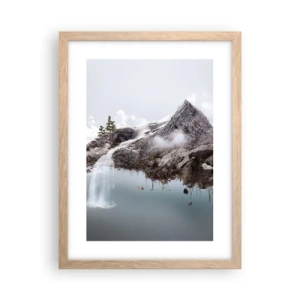 Poster în ramă de stejar deschis - Prin ochii unui suprarealist - 30x40 cm