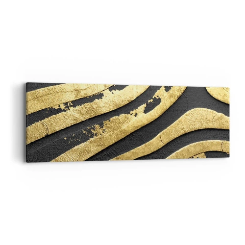 Tablou pe pânză - Totul curge - 90x30 cm