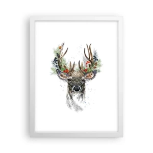 Poster în ramă albă - În ținută festivă - 30x40 cm