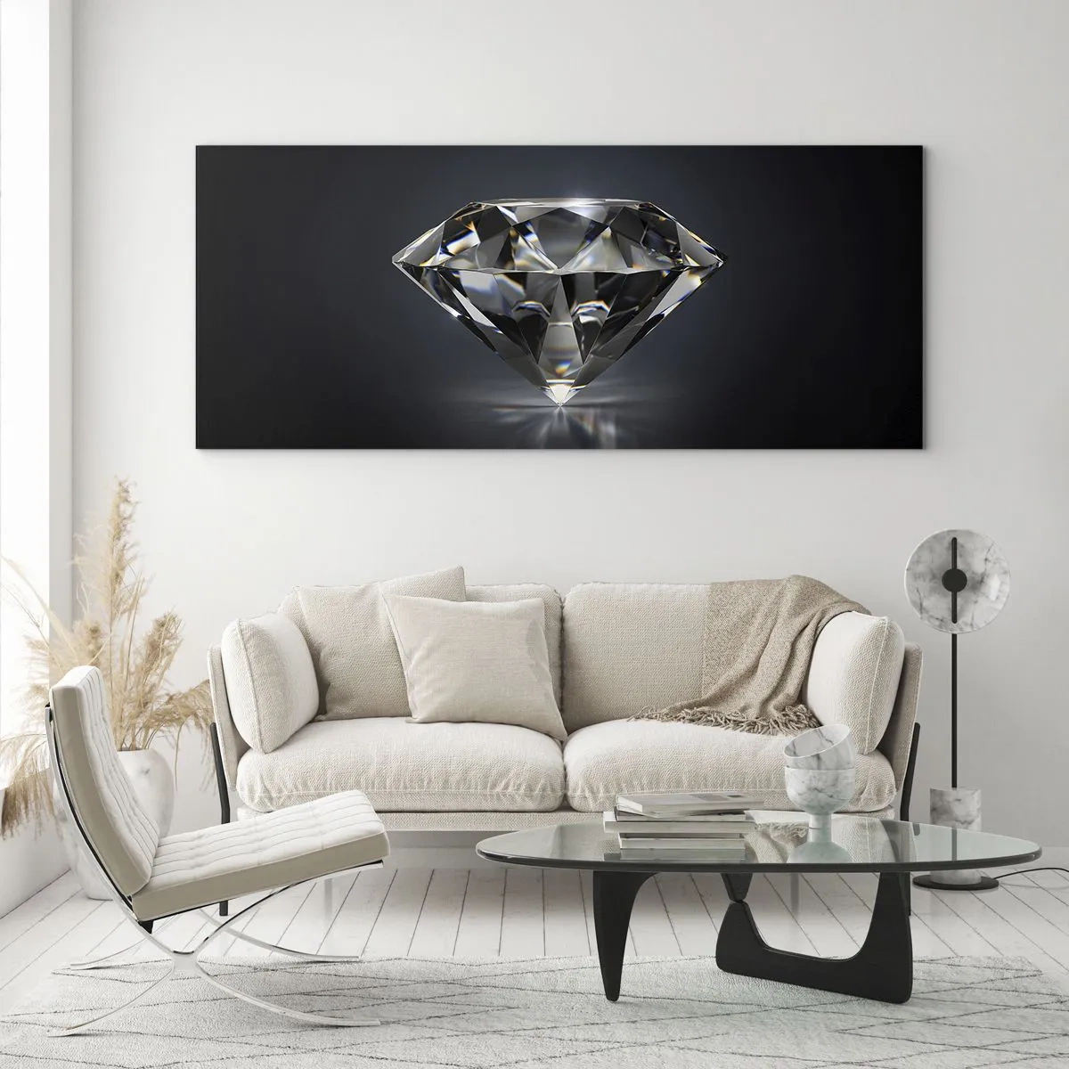 Tablou pe sticlă - Best girls friend - 120x50 cm