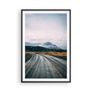 Poster în ramă neagră - În stilul islandez - 61x91 cm