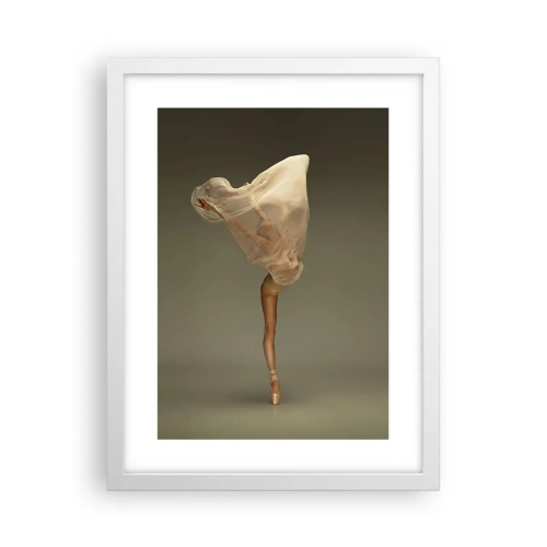 Poster în ramă albă - Pe cale să zboare - 30x40 cm