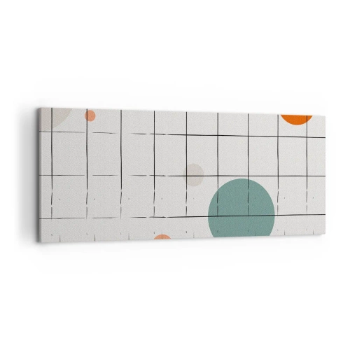 Tablou pe pânză - În capcană. Noi sau ele? - 120x50 cm