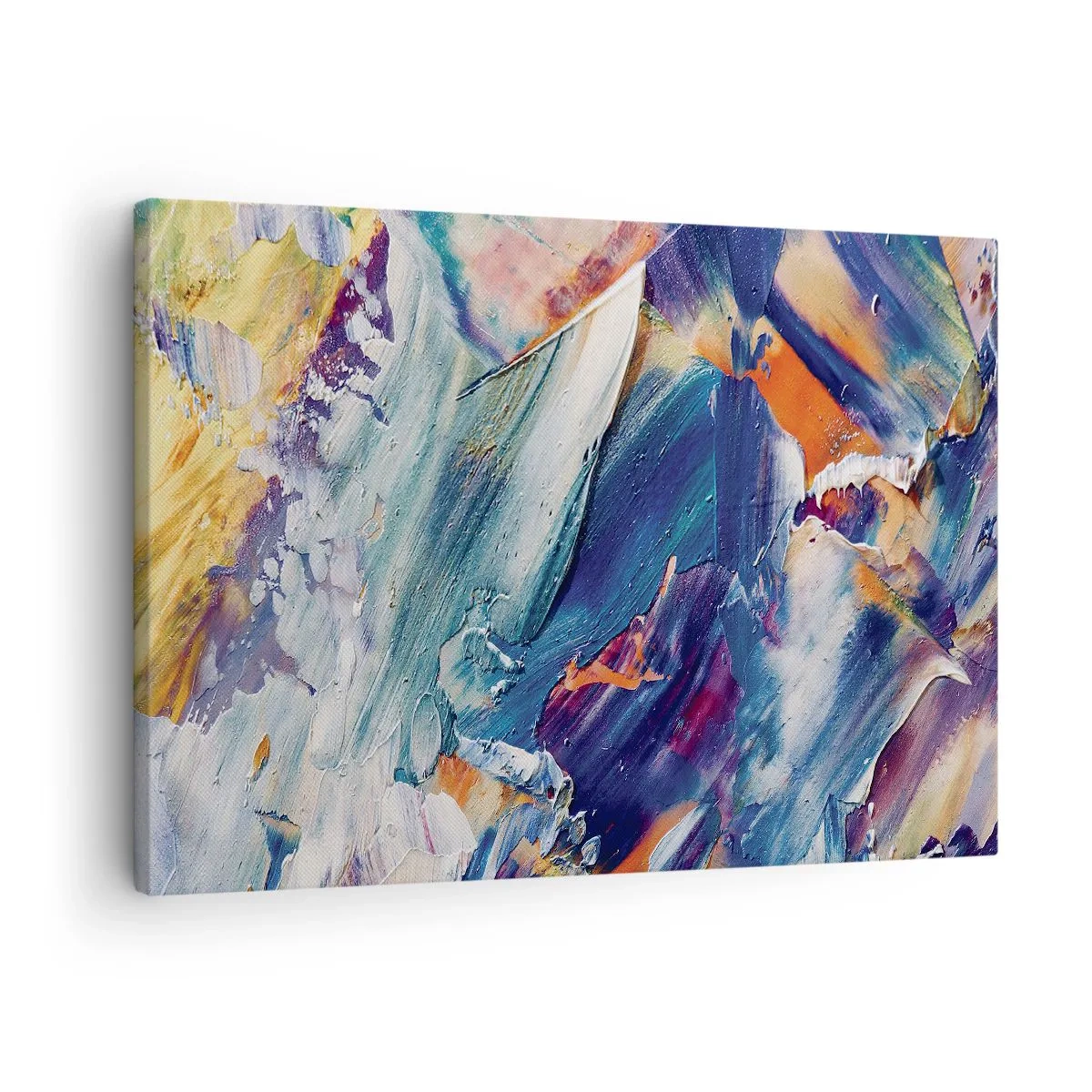 Tablou pe pânză - Confuzie de culori - 70x50 cm