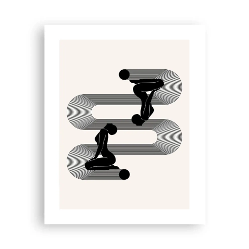 Poster - Simetrie senzuală - 40x50 cm