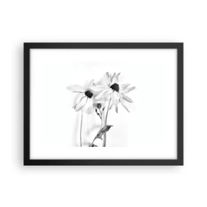 Poster în ramă neagră - Nimeni nu vrea să fie singur - 40x30 cm