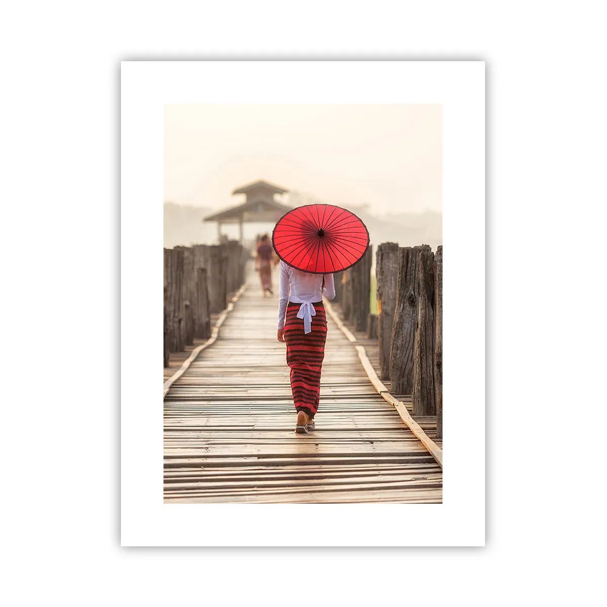 Poster - Pe podul vechi - 30x40 cm