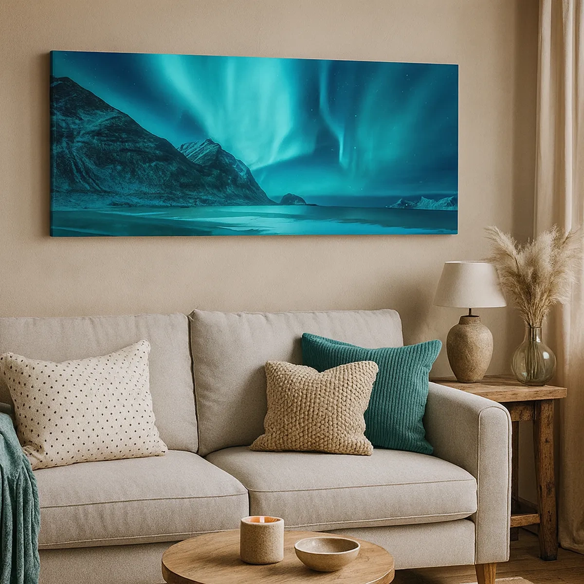 Tablou pe pânză - Minunile din nord - 30x30 cm