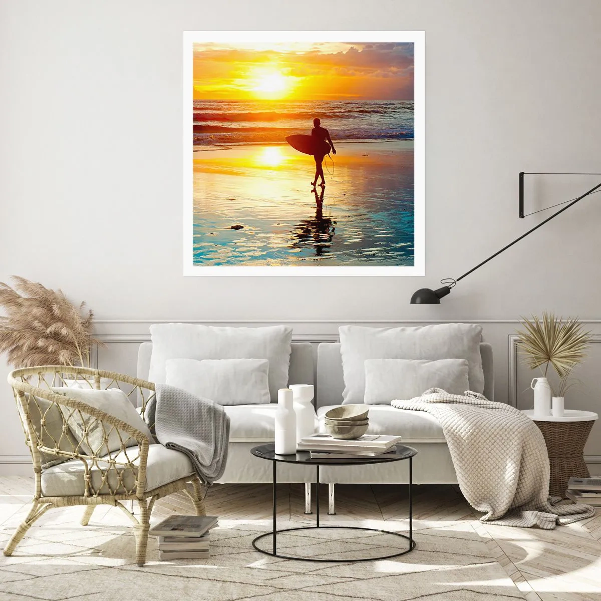 Poster - Întoarcerea războinicului - 60x60 cm