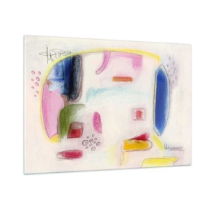 Tablou pe sticlă - Mai mult convexă decât concavă sau plată - 100x70 cm