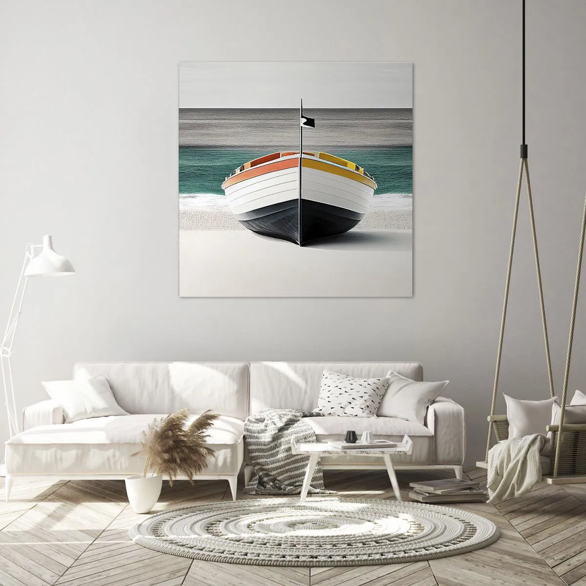 Tablou pe pânză - În locul ei - 50x50 cm