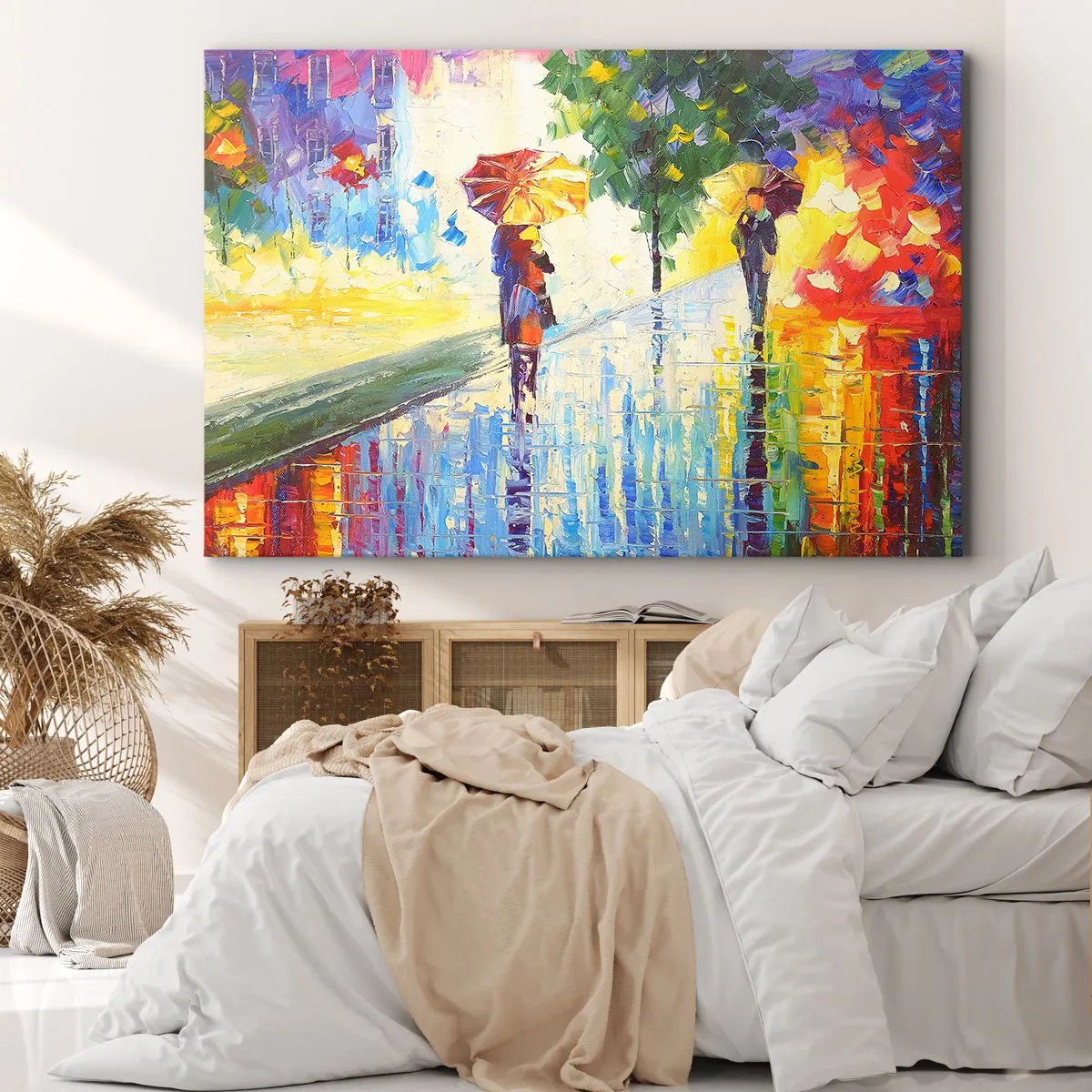 Tablou pe pânză - Și totul este clar - 100x70 cm