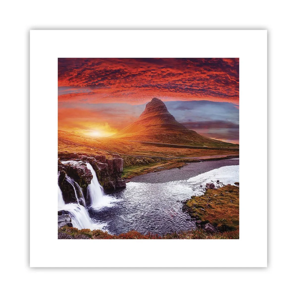 Poster - Imaginea Pământului de Mijloc - 30x30 cm