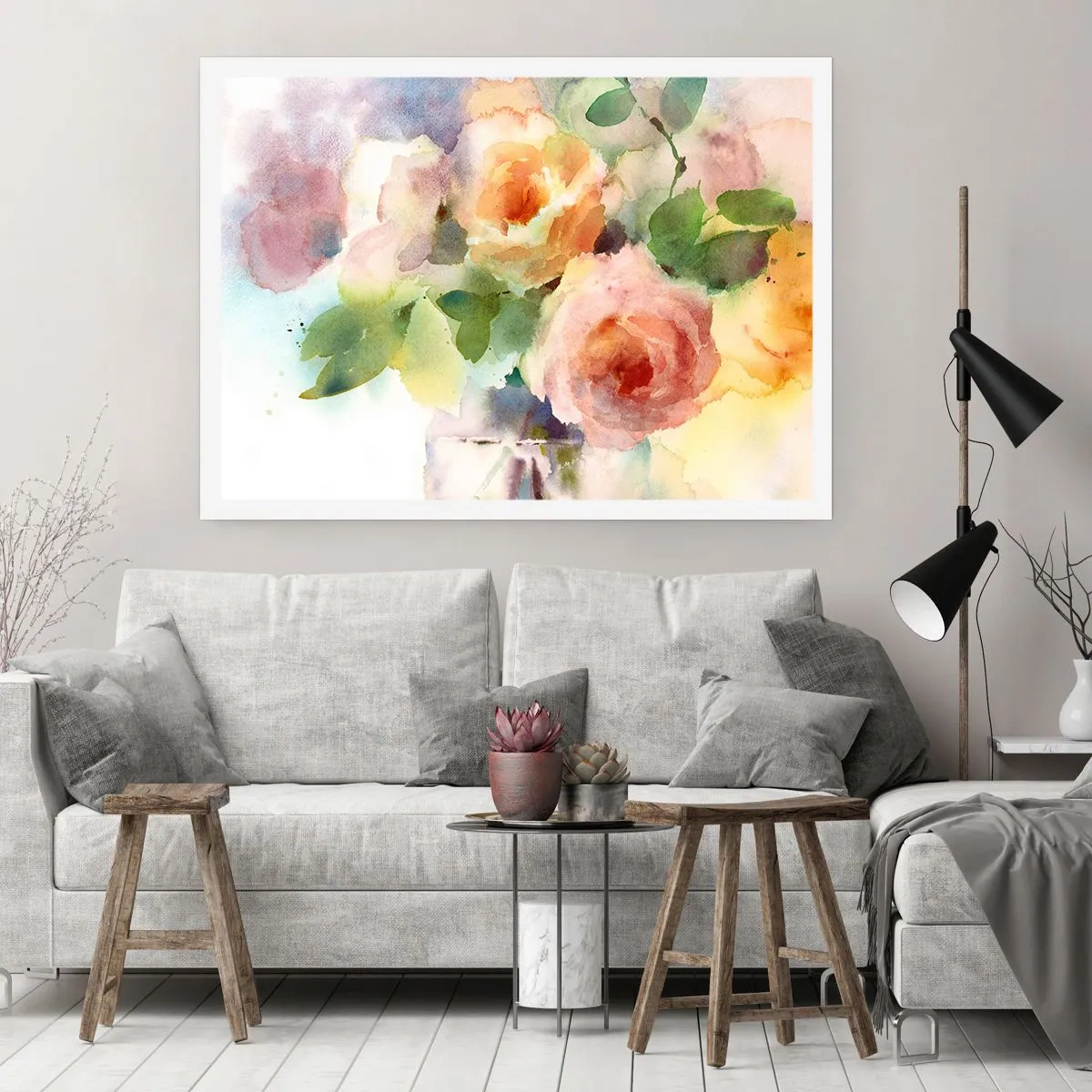 Poster - Delicat ca o acuarelă - 70x50 cm