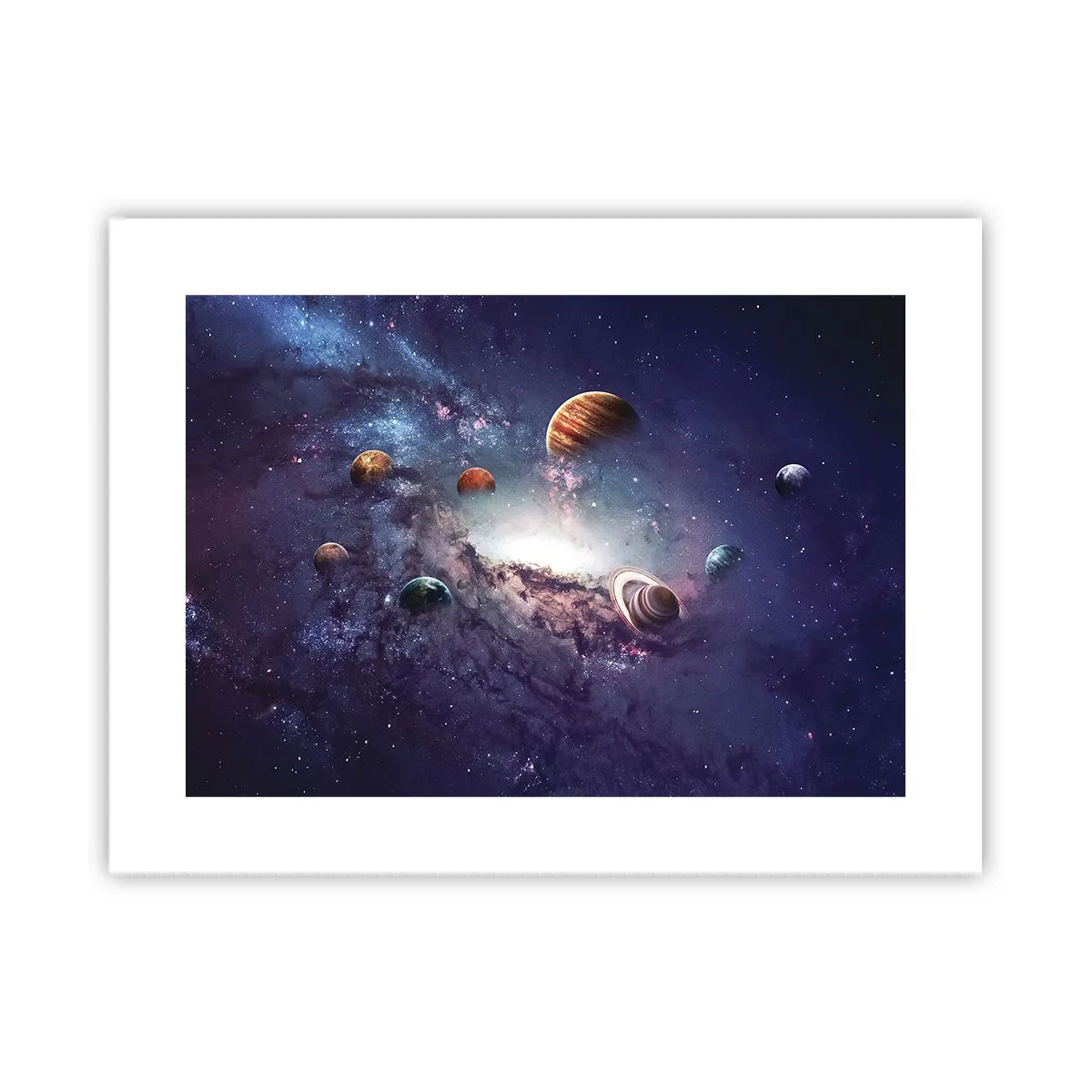 Poster - Sistemul de dans solar - 40x30 cm