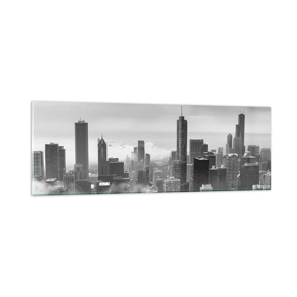 Tablou pe sticlă - Peisaj american - 90x30 cm