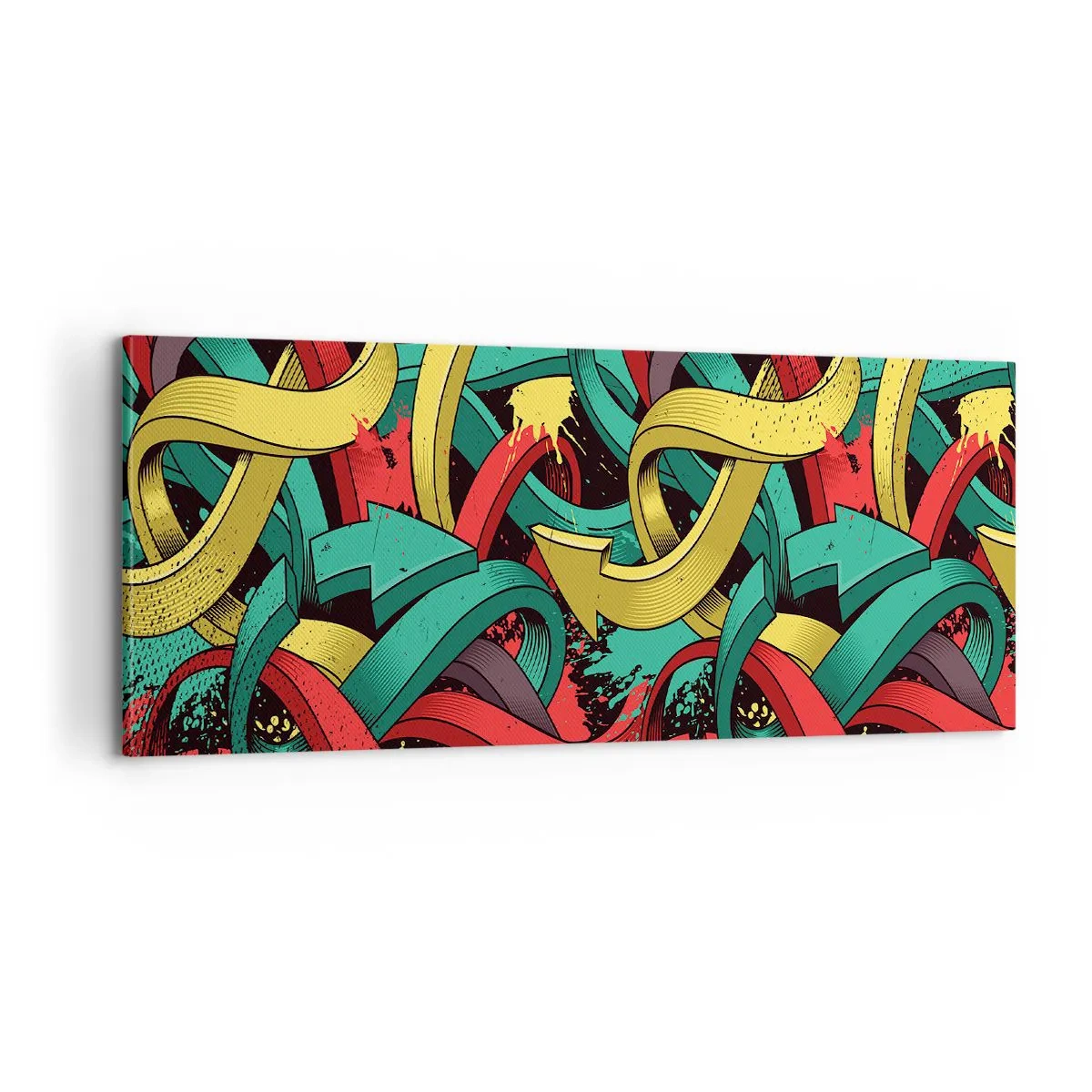 Tablou pe pânză - Pe unde să mergem? - 100x40 cm