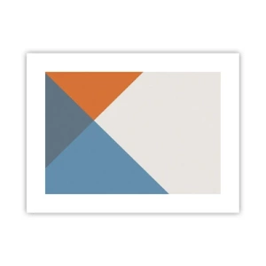 Poster - La un unghi drept - 40x30 cm