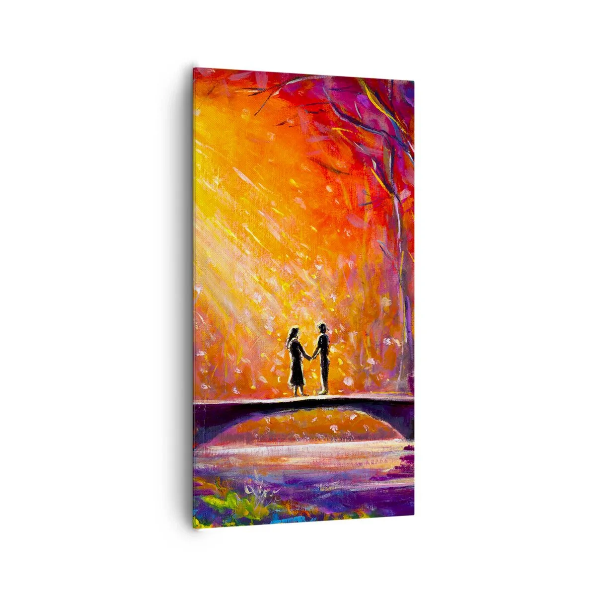 Tablou pe pânză - Și cerul îi iubește - 65x120 cm