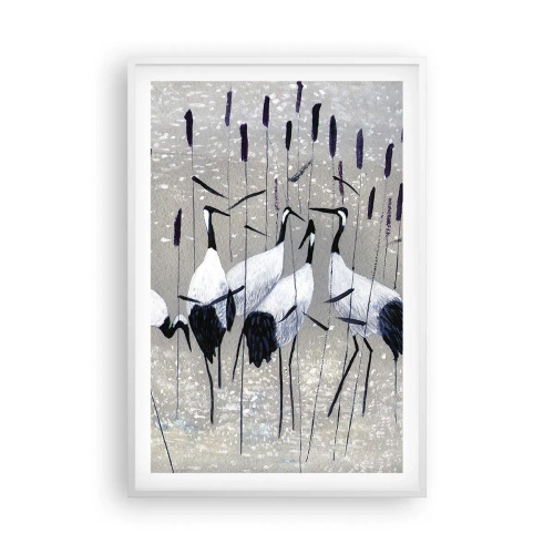 Poster în ramă albă - Printre ai tăi - 61x91 cm