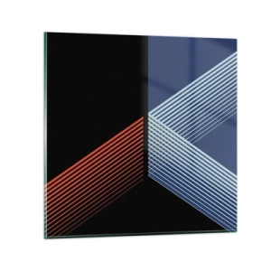Tablou pe sticlă - O poveste simplă - 30x30 cm