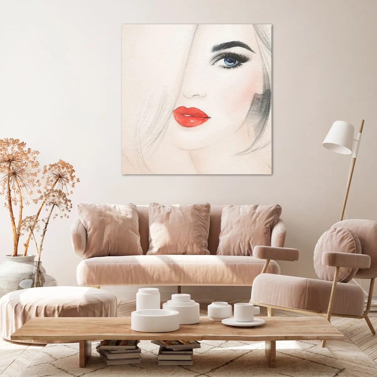 Tablou pe pânză - Hipnotizează și intoxică - 70x70 cm