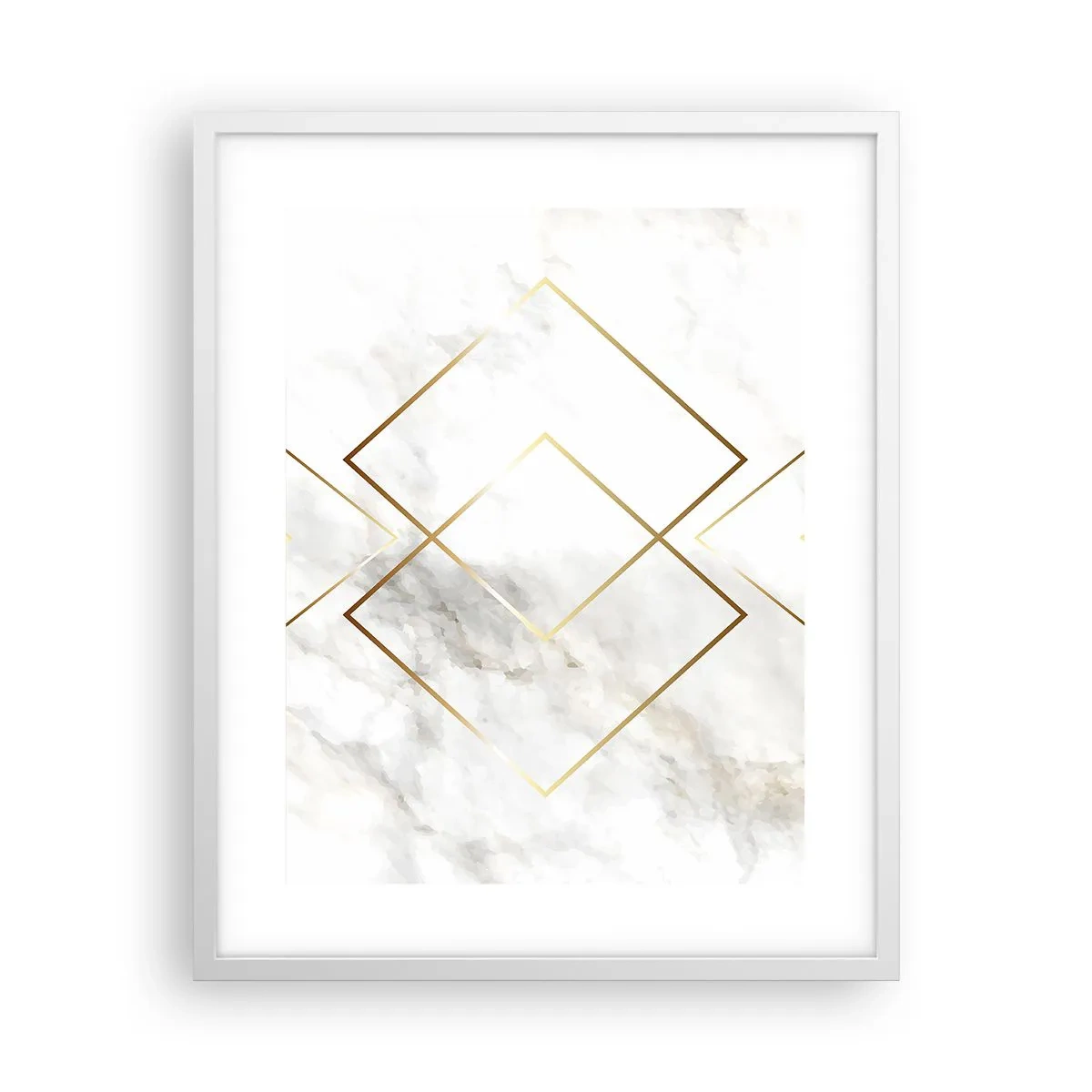 Poster în ramă albă - Vedere spre infinit - 40x50 cm