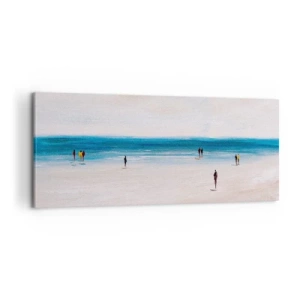 Tablou pe pânză - Nevoia naturală - 100x40 cm