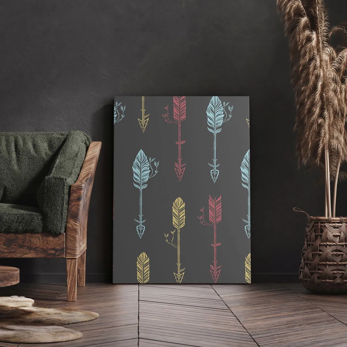 Tablou pe pânză - În ordine - 45x80 cm