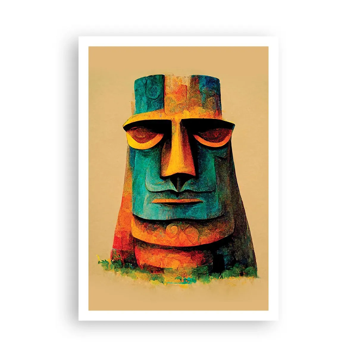 Poster - Statuie, dar simpatică - 70x100 cm