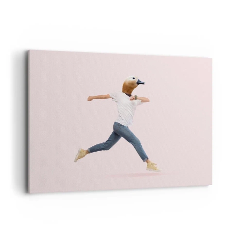 Tablou pe pânză - Un strop de absurditate - 100x70 cm