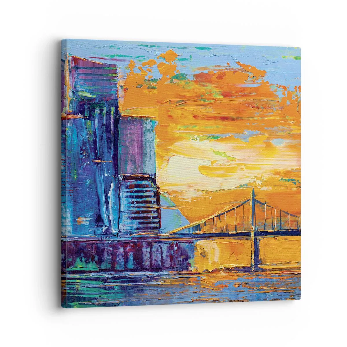 Tablou pe pânză - Cultură și natură - 30x30 cm